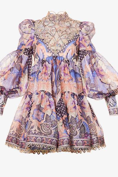 Zimmermann Silk and Linen Dress